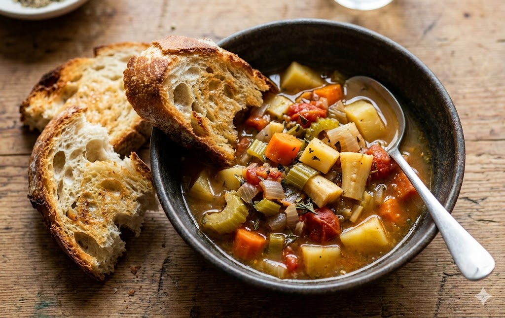 BREAD & VEG STEW